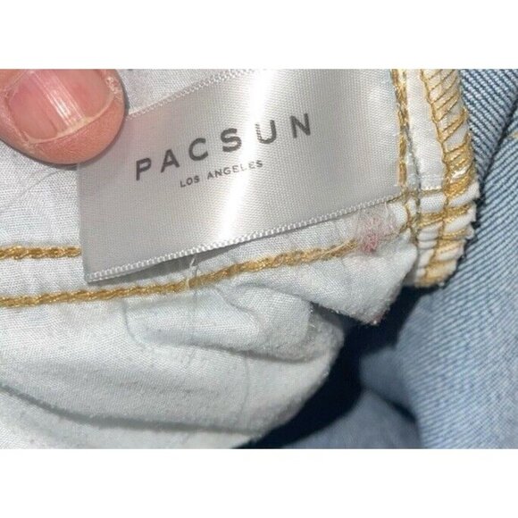 PACSUN Women's Size 24 Waist Mom Jean in Blue - Picture 15 of 16